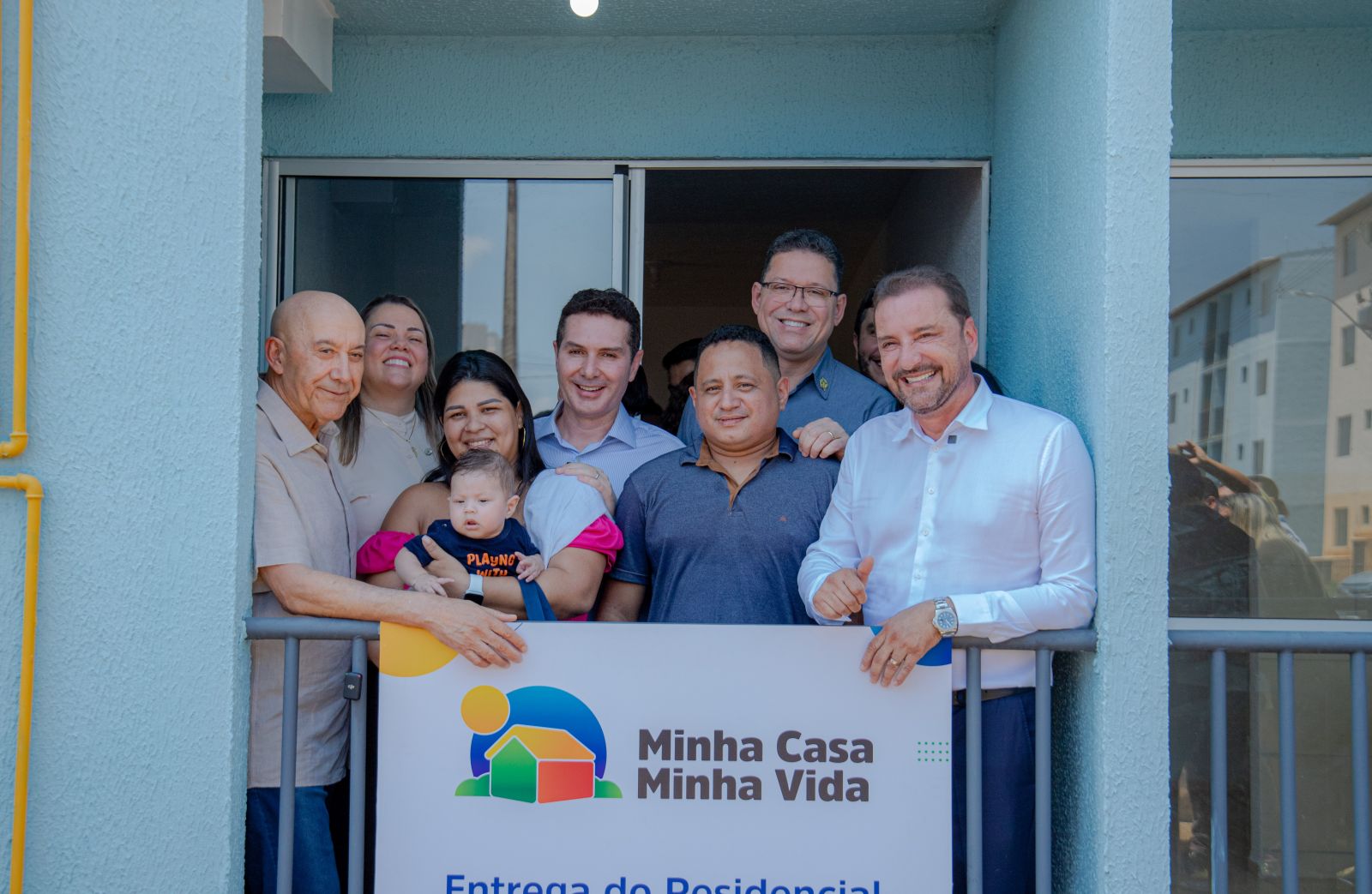 O residencial Porto Bello é composto por quatro condomínios, cada um deles possui 272 apartamentos