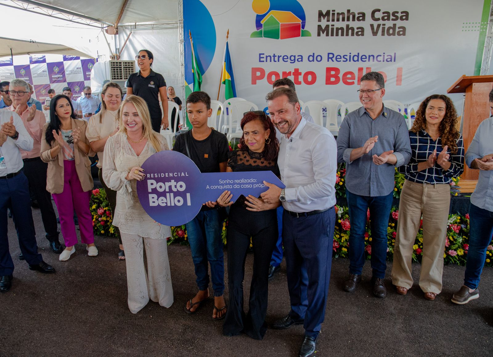 Entrega do Porto Bello I aconteceu na manhã desta quarta-feira (18) durante solenidade