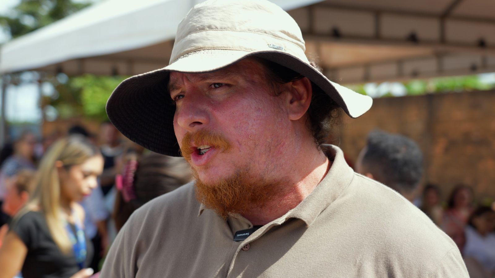 Giovanni Marini explicou que a execução aproveita o período de estiagem 