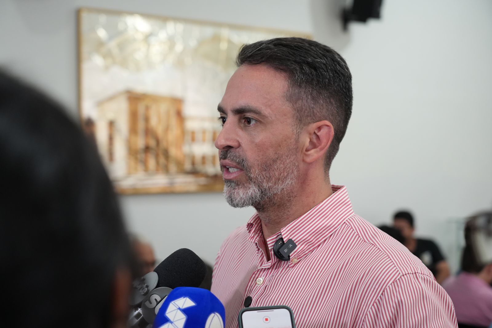 Léo Moraes explicou que a antecipação da obra representa uma mudança importante para a capital 